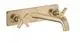 AXOR-HG-AXOR-Citterio-E-3-Loch-Waschtischarmatur-Unterputz-fuer-Wandmontage-mit-Auslauf-220-mm-und-Platte-Brushed-Bronze-36115140 gallery number 1